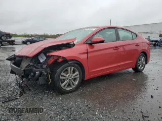 2017 Hyundai Elantra Limited with VIN 5NPD84LF6HH007583, listed as a Copart auction lot 52150295 with 109,602 mi miles and Clean Title. Bid and sale history available at carsss.com. Image 1.