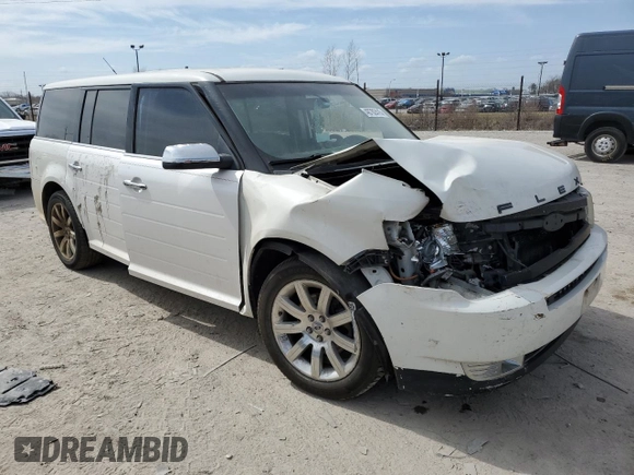 2011 Ford Flex Limited with VIN 2FMGK5DC9BBD33918, listed as a Copart auction lot 48782415 with 234,368 mi miles and Salvage Title. Bid and sale history available at carsss.com. Image 4.