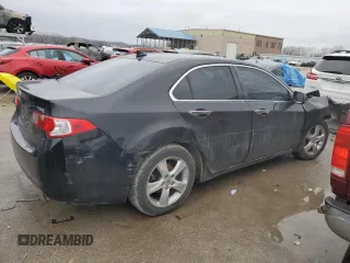 2009 Acura TSX with VIN JH4CU26689C030981, listed as a Copart auction lot 43267585 with 177,686 mi miles and Salvage Title. Bid and sale history available at carsss.com. Image 3.