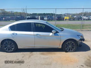 2014 Honda Accord Sport with VIN 1HGCR2F57EA186141, listed as a IAAI auction lot 41990049 with 95,805 mi miles and . Bid and sale history available at carsss.com. Image 13.