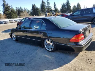2003 Lexus LS 430 with VIN JTHBN30F430103845, listed as a Copart auction lot 44821795 with 251,529 mi miles and Salvage Title. Bid and sale history available at DreamBid. Image 2.