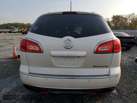 2013 Buick Enclave Premium with VIN 5GAKRDKD1DJ109221, listed as a Copart auction lot 51761505 with Not Provided miles and Salvage Title. Bid and sale history available at DreamBid. Image 6.