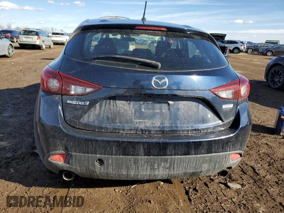 2016 Mazda 3 i Sport with VIN JM1BM1J72G1331827, listed as a Copart auction lot 47018765 with 72,116 mi miles and Salvage Title. Bid and sale history available at DreamBid. Image 6.