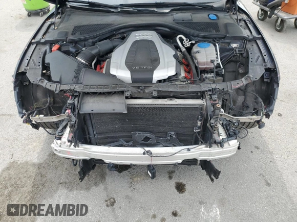 2016 Audi A7 Premium Plus z VIN WAUWGAFC4GN193485, wystawiony jako Copart lot #54731675 z przebiegiem 85 403 mil mil oraz Szkoda całkowita • Salvage title. Historia ofert i sprzedaży dostępna na DreamBid. Obrazek 11.