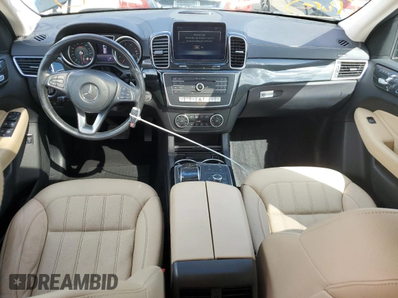 2017 Mercedes-Benz GLS 450 with VIN 4JGDF6EE0HA861283, listed as a Copart auction lot 74039414 with 83,230 mi miles and Non Repairable. Bid and sale history available at DreamBid. Image 8.