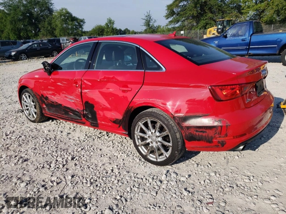 2015 Audi S3 2.0T Premium Plus with VIN WAUBFGFF4F1078776, listed as a Copart auction lot 62486863 with 55,793 mi miles. Bid and sale history available at carsss.com. Image 2.