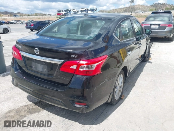 2018 Nissan Sentra SV with VIN 3N1AB7AP5JL663428, listed as a IAAI auction lot 41945721 with 111,084 mi miles. Bid and sale history available at carsss.com. Image 4.