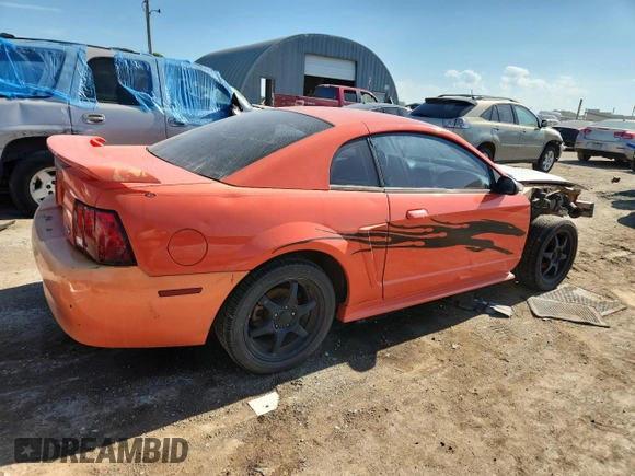 2004 Ford Mustang Standard with VIN 1FAFP40644F208795, listed as a Copart auction lot 62378165 with Not provided miles and Salvage title. Bid and sale history available at DreamBid. Image 3.