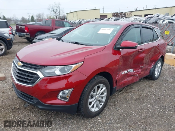 2018 Chevrolet Equinox LT z VIN 3GNAXJEV1JS554921, wystawiony jako IAAI lot #41967102 z przebiegiem 75 553 mil mil oraz . Historia ofert i sprzedaży dostępna na DreamBid. Obrazek 17.