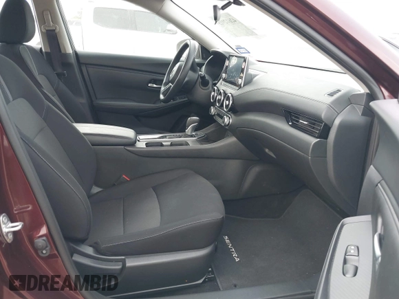 2024 Nissan Sentra SV with VIN 3N1AB8CV3RY314977, listed as a IAAI auction lot 42612915 with 27,805 mi miles and . Bid and sale history available at DreamBid. Image 5.
