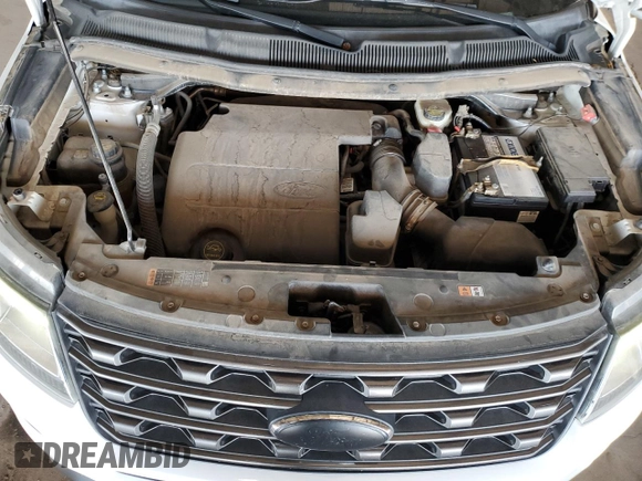 2017 Ford Explorer XLT z VIN 1FM5K8D86HGC87745, wystawiony jako Copart lot #54706325 z przebiegiem 116 107 mil mil oraz Szkoda całkowita • Salvage title. Historia ofert i sprzedaży dostępna na DreamBid. Obrazek 12.