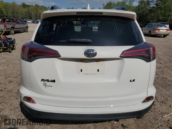 2017 Toyota RAV4 LE with VIN JTMZFREV8HJ708176, listed as a Copart auction lot 52214815 with 87,171 mi miles and Salvage Title. Bid and sale history available at DreamBid. Image 6.