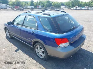 2004 Subaru Impreza Outback Special Sports with VIN JF1GG68574H817962, listed as a IAAI auction lot 42573094 with 132,688 mi miles and . Bid and sale history available at DreamBid. Image 3.