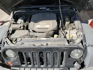 2013 Jeep Wrangler Unlimited Sport with VIN 1C4HJWDG2DL642721, listed as a Copart auction lot 49461165 with 170,348 mi miles and Salvage Title. Bid and sale history available at carsss.com. Image 12.