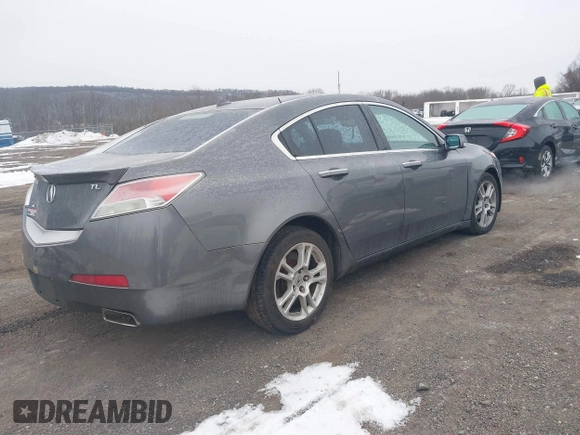 2009 Acura TL Tech with VIN 19UUA86559A012993, listed as a IAAI auction lot 41513941 with 151,680 mi miles. Bid and sale history available at carsss.com. Image 4.