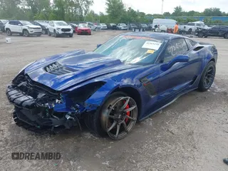 2018 Chevrolet Corvette Z06 3LZ with VIN 1G1YT2D60J5600521, listed as a IAAI auction lot 42365239 with 33,258 mi miles and . Bid and sale history available at DreamBid. Image 2.