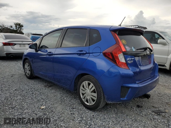 2015 Honda Fit LX with VIN 3HGGK5H50FM726275, listed as a Copart auction lot 56564315 with 123,082 mi miles and Salvage title. Bid and sale history available at DreamBid. Image 2.