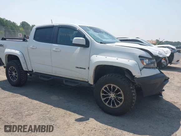 2019 Chevrolet Colorado 4WD ZR2 with VIN 1GCGTEEN9K1335858, listed as a IAAI auction lot 42447016 with 47,303 mi miles and . Bid and sale history available at DreamBid. Image 1.