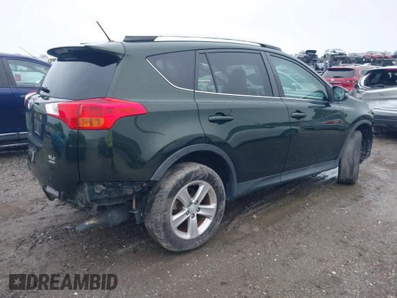 2013 Toyota RAV4 XLE with VIN 2T3RFREV2DW093538, listed as a IAAI auction lot 42404926 with 55,215 mi miles and . Bid and sale history available at DreamBid. Image 4.