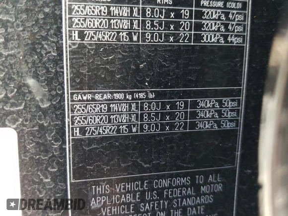 2023 Land Rover Defender X z VIN SALEXEEU2P2132064, wystawiony jako Copart lot #67390924 z przebiegiem 14 946 mil mil oraz Szkoda całkowita • Salvage title. Historia ofert i sprzedaży dostępna na DreamBid. Obrazek 15.
