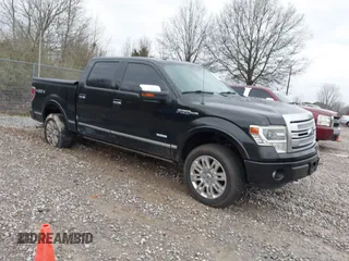 2013 Ford F-150 XL with VIN 1FTFW1ET5DFA49957, listed as a IAAI auction lot 41734397 with 265,121 mi miles. Bid and sale history available at carsss.com. Image 1.