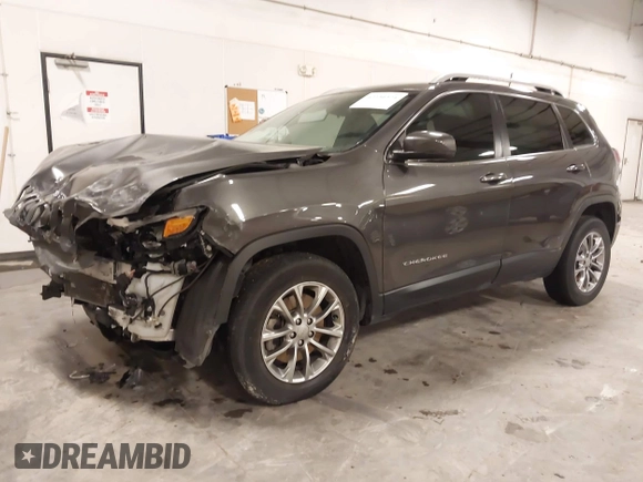 2019 Jeep Cherokee Altitude with VIN 1C4PJMLB2KD287336, listed as a IAAI auction lot 42230374 with 107,785 mi miles and . Bid and sale history available at DreamBid. Image 2.