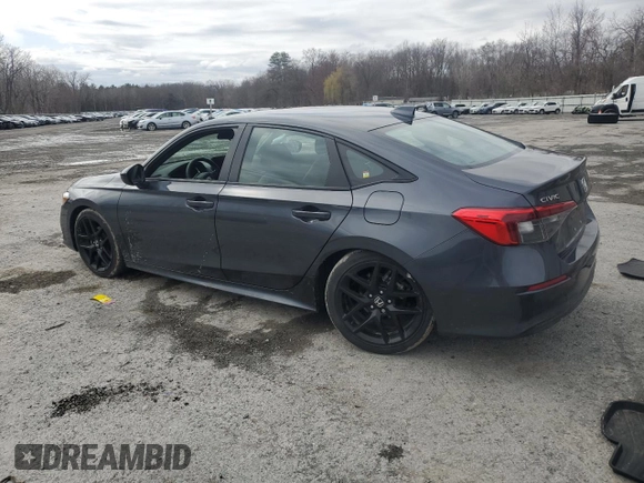 2024 Honda Civic Sport z VIN 2HGFE2F5XRH580233, wystawiony jako Copart lot #52956535 z przebiegiem 9 852 mil mil oraz Szkoda całkowita • Salvage title. Historia ofert i sprzedaży dostępna na DreamBid. Obrazek 2.