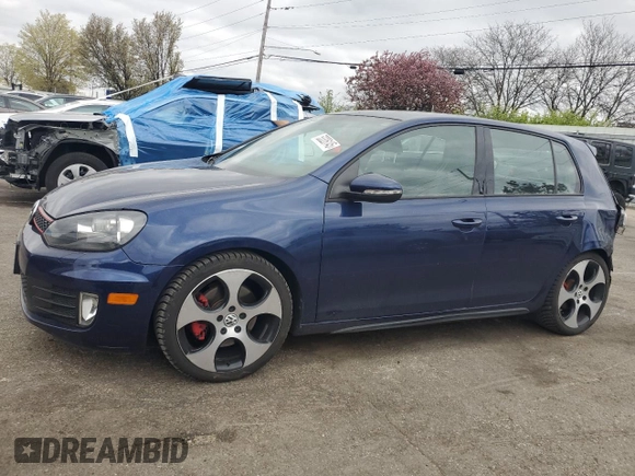 2011 Volkswagen GTI z VIN WVWGV7AJ2BW041102, wystawiony jako Copart lot #53326145 z przebiegiem 68 207 mil mil oraz Szkoda całkowita • Salvage title. Historia ofert i sprzedaży dostępna na DreamBid. Obrazek 1.