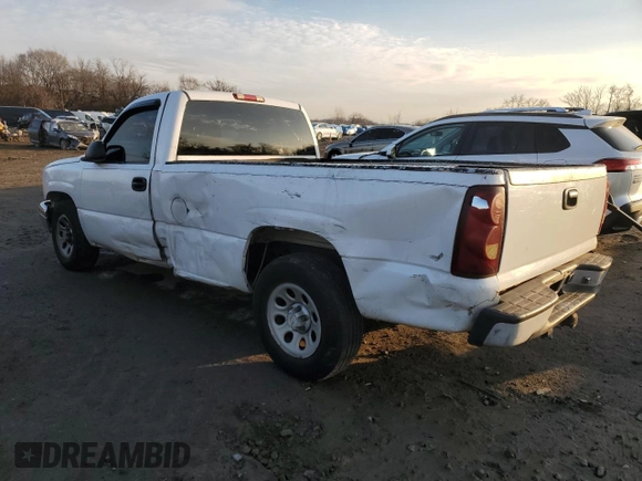 2006 Chevrolet Silverado 1500 Work Truck with VIN 1GCEC14Z16E275092, listed as a Copart auction lot 86422264 with 164,445 mi miles and Clean Title. Bid and sale history available at DreamBid. Image 2.