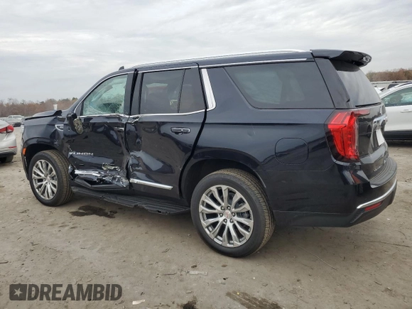 2023 GMC Yukon SLT with VIN 1GKS2BKDXPR508789, listed as a Copart auction lot 81133374 with 6,560 mi miles and Salvage Title. Bid and sale history available at carsss.com. Image 2.