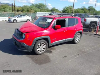 2015 Jeep Renegade Latitude with VIN ZACCJABT2FPB85355, listed as a IAAI auction lot 41168376 with 561,412 mi miles. Bid and sale history available at carsss.com. Image 17.