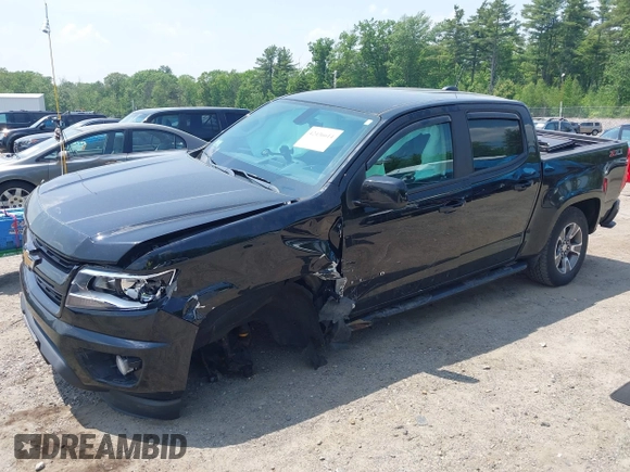 2019 Chevrolet Colorado 4WD Z71 with VIN 1GCGTDEN2K1157205, listed as a IAAI auction lot 42436614 with 115,801 mi miles and . Bid and sale history available at DreamBid. Image 2.