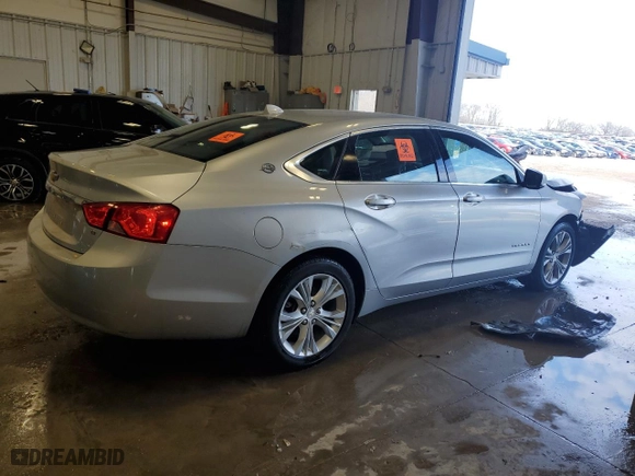 2014 Chevrolet Impala LT with VIN 2G1125S32E9165279, listed as a Copart auction lot 50895895 with 64,255 mi miles and Non Repairable. Bid and sale history available at carsss.com. Image 3.