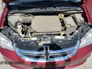 2015 Dodge Grand Caravan SE with VIN 2C4RDGBG6FR569383, listed as a Copart auction lot 55075745 with 45,474 mi miles and Salvage Title. Bid and sale history available at DreamBid. Image 12.