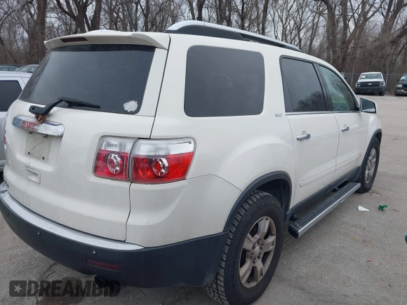 2009 GMC Acadia SLT1 with VIN 1GKER23D49J134950, listed as a IAAI auction lot 41544153 with 205,314 mi miles. Bid and sale history available at carsss.com. Image 4.