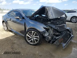 2019 Lexus RC 300 with VIN JTHHA5BC8K5009912, listed as a Copart auction lot 44950345 with Not provided miles and Non repairable. Bid and sale history available at DreamBid. Image 4.