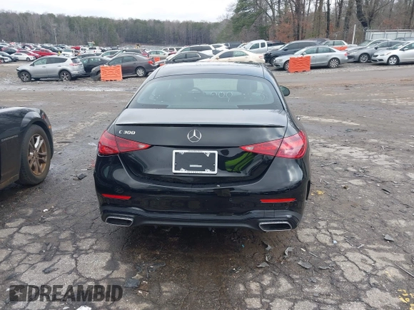 2024 Mercedes-Benz C 300 with VIN W1KAF4GB2RR208526, listed as a IAAI auction lot 41544425 with 3,254 mi miles and . Bid and sale history available at DreamBid. Image 16.