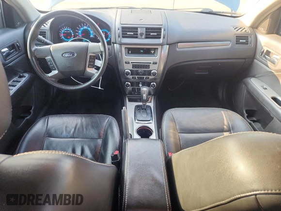 2012 Ford Fusion SEL with VIN 3FAHP0JA9CR294109, listed as a Copart auction lot 62759085 with 170,044 mi miles and Salvage title. Bid and sale history available at DreamBid. Image 8.