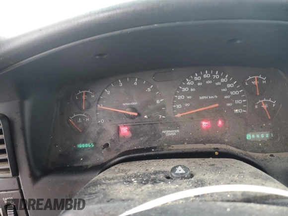 2004 Dodge Dakota SLT with VIN 1D7HG42N64S597573, listed as a Copart auction lot 87504315 with 188,865 mi miles and Salvage Title. Bid and sale history available at carsss.com. Image 9.