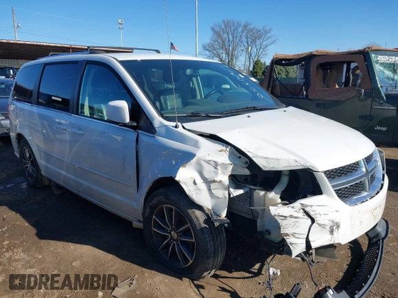 2017 Dodge Grand Caravan SXT with VIN 2C4RDGCG8HR580449, listed as a IAAI auction lot 41950877 with 130,753 mi miles and . Bid and sale history available at DreamBid. Image 1.