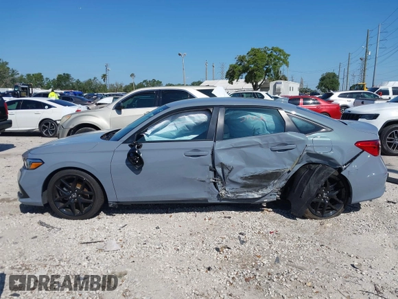 2024 Honda Civic Sport z VIN 2HGFE2F57RH580545, wystawiony jako IAAI lot #41962091 z przebiegiem 9 793 mil mil oraz . Historia ofert i sprzedaży dostępna na DreamBid. Obrazek 14.