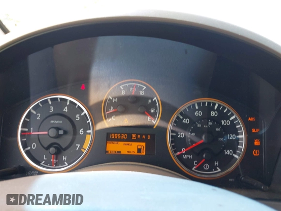 2010 Nissan Titan SE with VIN 1N6BA0ED4AN323907, listed as a IAAI auction lot 42113512 with 198,530 mi miles. Bid and sale history available at carsss.com. Image 7.