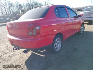 2001 Toyota ECHO with VIN JTDBT123610103292, listed as a IAAI auction lot 41639162 with NaN miles. Bid and sale history available at carsss.com. Image 4.