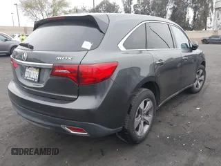 2014 Acura MDX with VIN 5FRYD3H27EB009798, listed as a IAAI auction lot 41884852 with 124,318 mi miles. Bid and sale history available at carsss.com. Image 4.