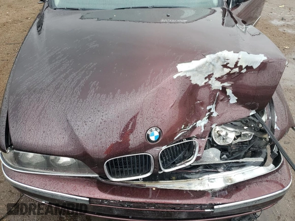 2000 BMW 5 Series 528i z VIN WBADM6341YGU26450, wystawiony jako Copart lot #55831915 z przebiegiem 136 499 mil mil oraz Szkoda całkowita • Salvage title. Historia ofert i sprzedaży dostępna na DreamBid. Obrazek 11.