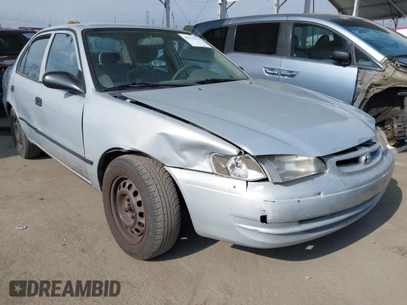 2000 Toyota Corolla VE with VIN 1NXBR12E6YZ393077, listed as a IAAI auction lot 42111914 with 181,056 mi miles and . Bid and sale history available at DreamBid. Image 1.