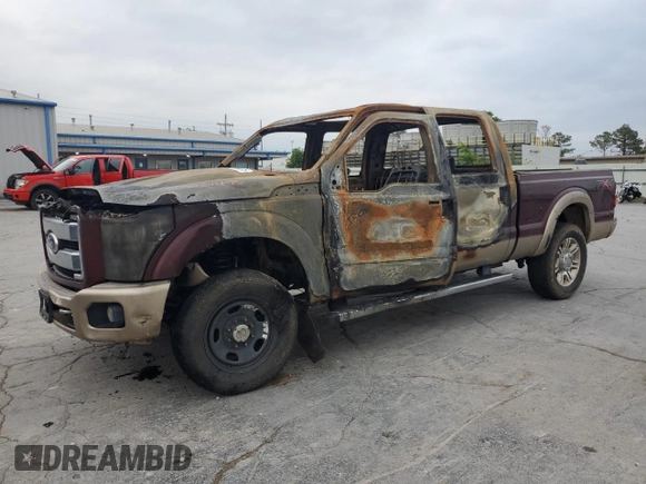2011 Ford F-250 XL with VIN 1FT7W2BT9BEA05865, listed as a Copart auction lot 57261495 with Not provided miles and Non repairable. Bid and sale history available at DreamBid. Image 1.