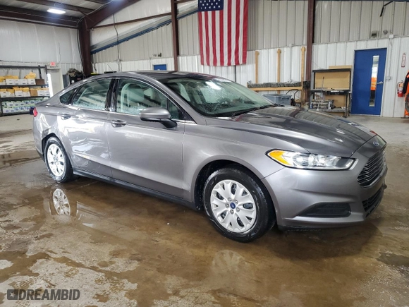 2014 Ford Fusion S with VIN 3FA6P0G75ER297305, listed as a Copart auction lot 53037975 with 66,932 mi miles and Salvage Title. Bid and sale history available at carsss.com. Image 4.