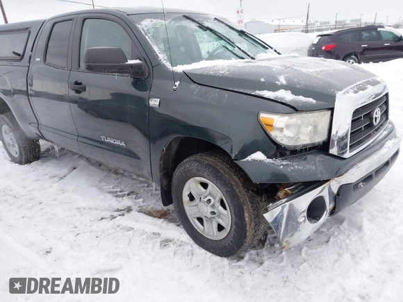 2007 Toyota Tundra SR5 with VIN 5TBBT54187S455761, listed as a IAAI auction lot 41615018 with 78,292 mi miles and . Bid and sale history available at DreamBid. Image 1.
