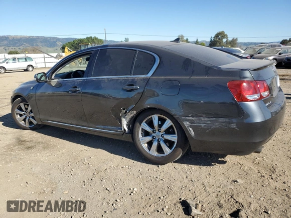 2008 Lexus GS 350 with VIN JTHBE96S680040892, listed as a Copart auction lot 46435045 with 164,126 mi miles and Salvage Title. Bid and sale history available at carsss.com. Image 2.